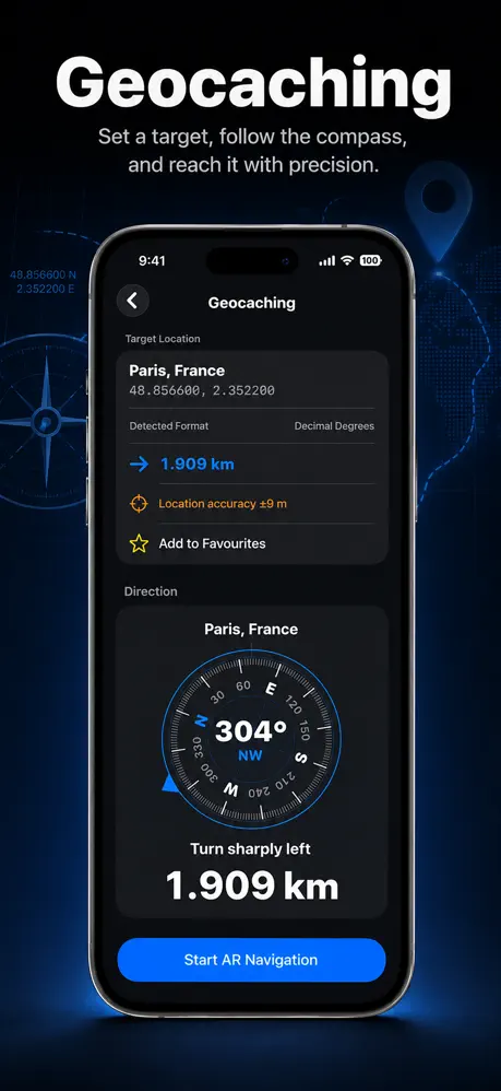 Global Locator on iPhone — screenshot 4