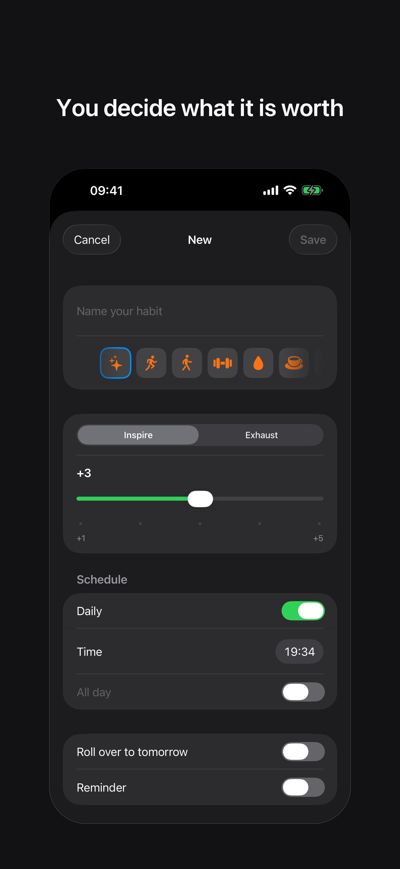 Helio. Energy Tracker screenshot 4