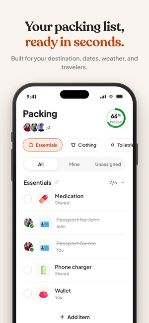Alba: Travel Packing List screenshot 3