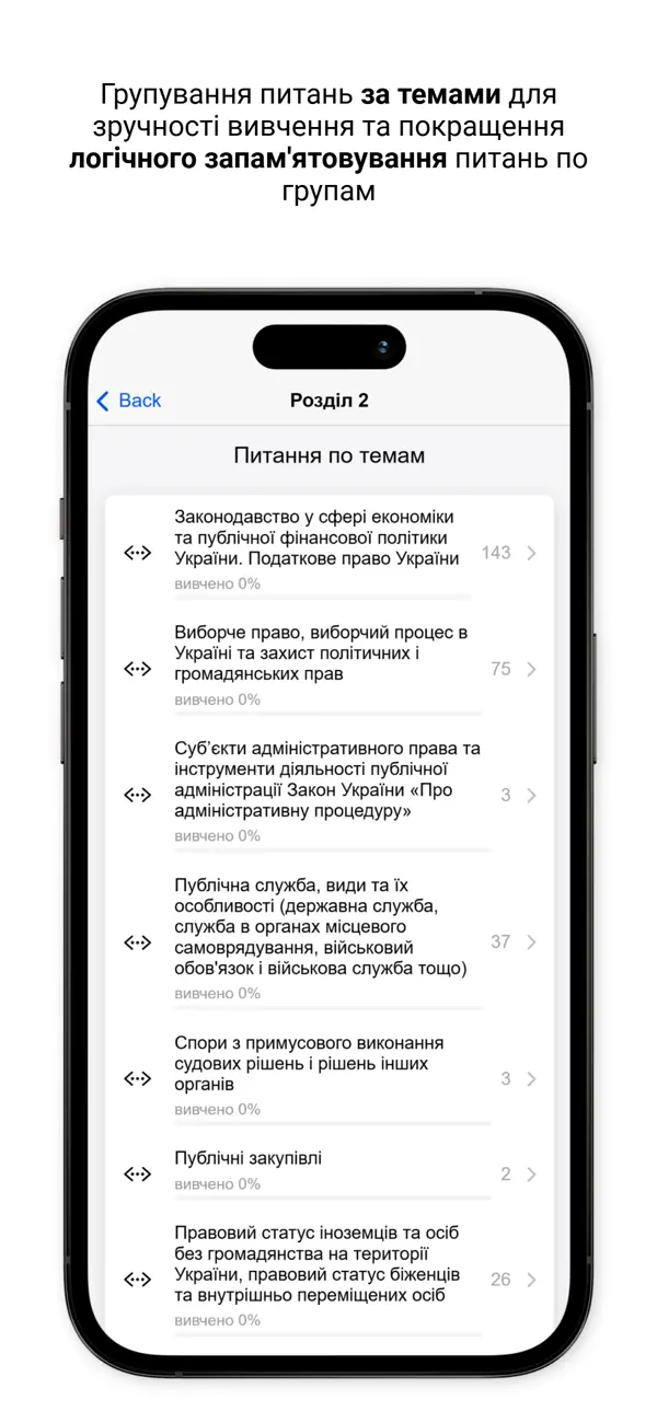 Screenshot #3 pour Тести на суддю