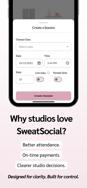 SweatSocial Partner screenshot 3
