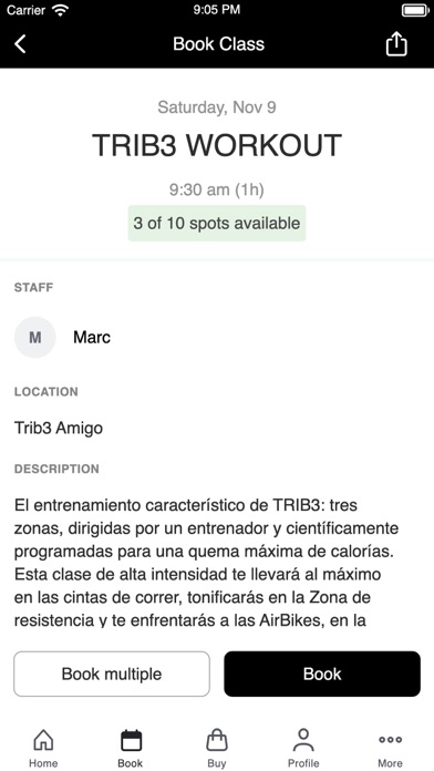 TRIB3 ES Screenshot