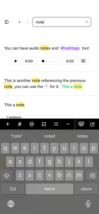NoteStream — Capture Your Mind Screenshot 3 of 3