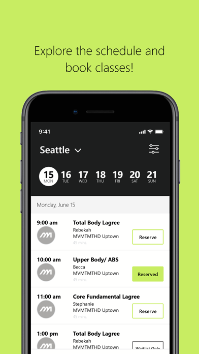 THE MVMT MTHD iPhone screenshot 3 - Health & Fitness app