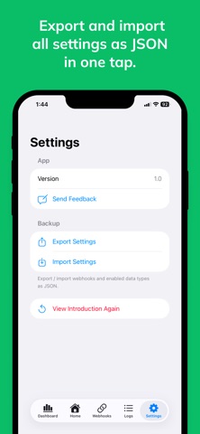 Health Webhook Screenshot 6 of 6