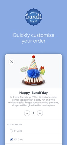 Nothing Bundt Cakes Screenshot 2 of 4