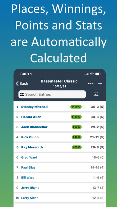 Weighfish iPhone screenshot 5 - Sports app