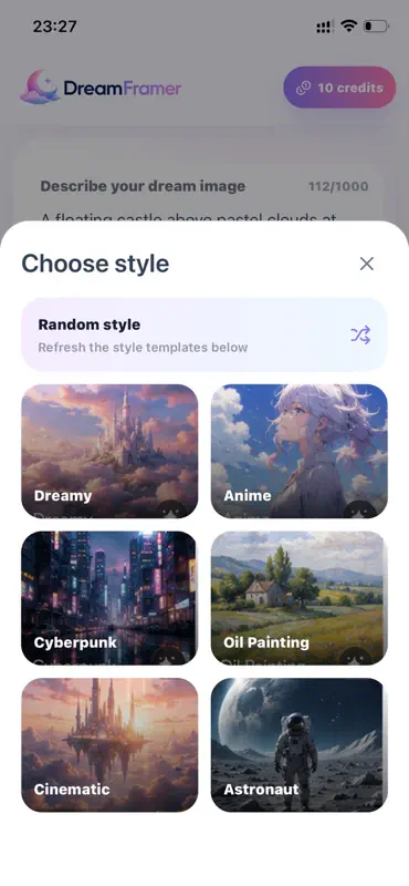 DreamFramer screenshot 3 of 3
