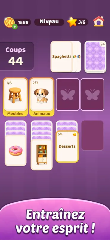 Wordington Solitaire screenshot 1 of 5