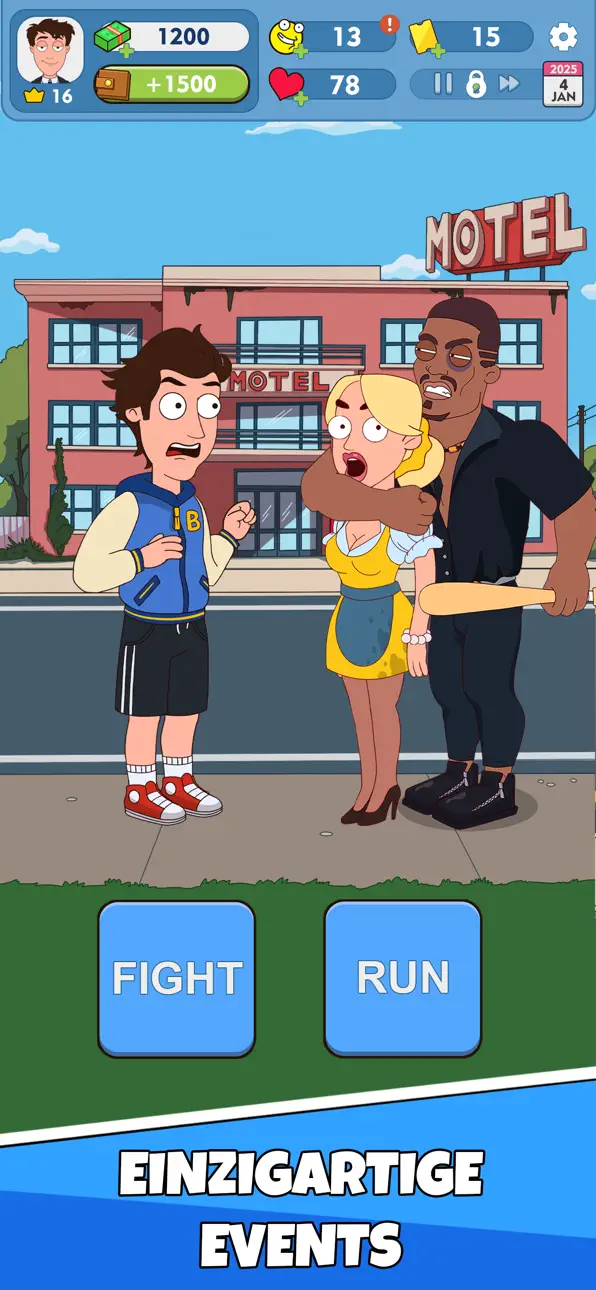 Idle Guy: Life Simulator Games iOS Mod IPA screenshot 4 - iOS game interface