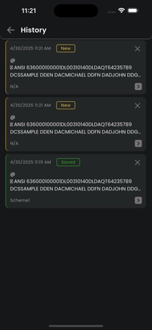 QR Barcode scanner to Sheets screenshot