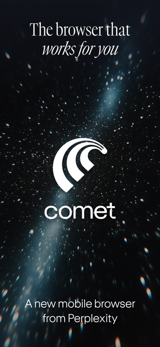 Comet - AI Browser & Assistant Screenshot 1 of 8