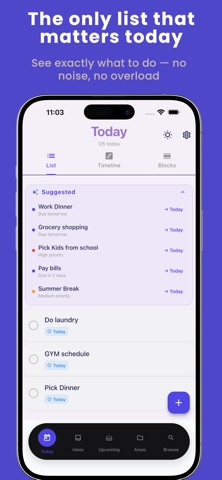 Prio: To Do List & Day Planner Screenshot 1 of 5