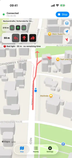 V2X2MAP screenshot 3
