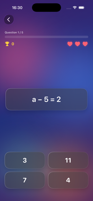 MathQuest: Algebro Screenshot 1 of 3