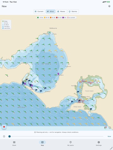 Slack Water – Port Phillip iPad screenshot 4