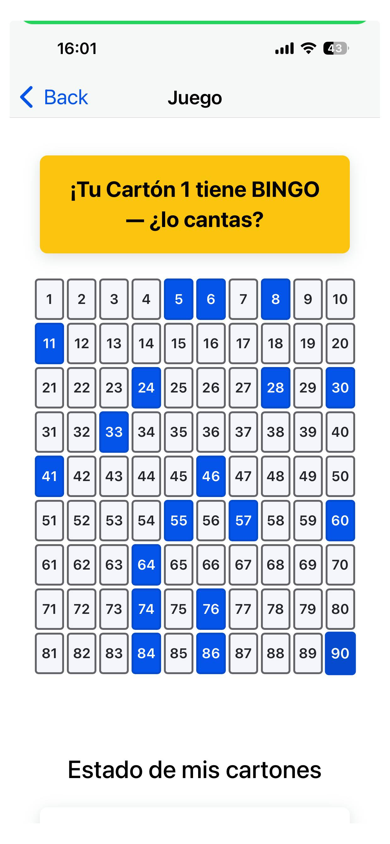 CheckBingo screenshot 5