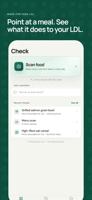 PlateCompass: Eat Heart-Smart screenshot 1
