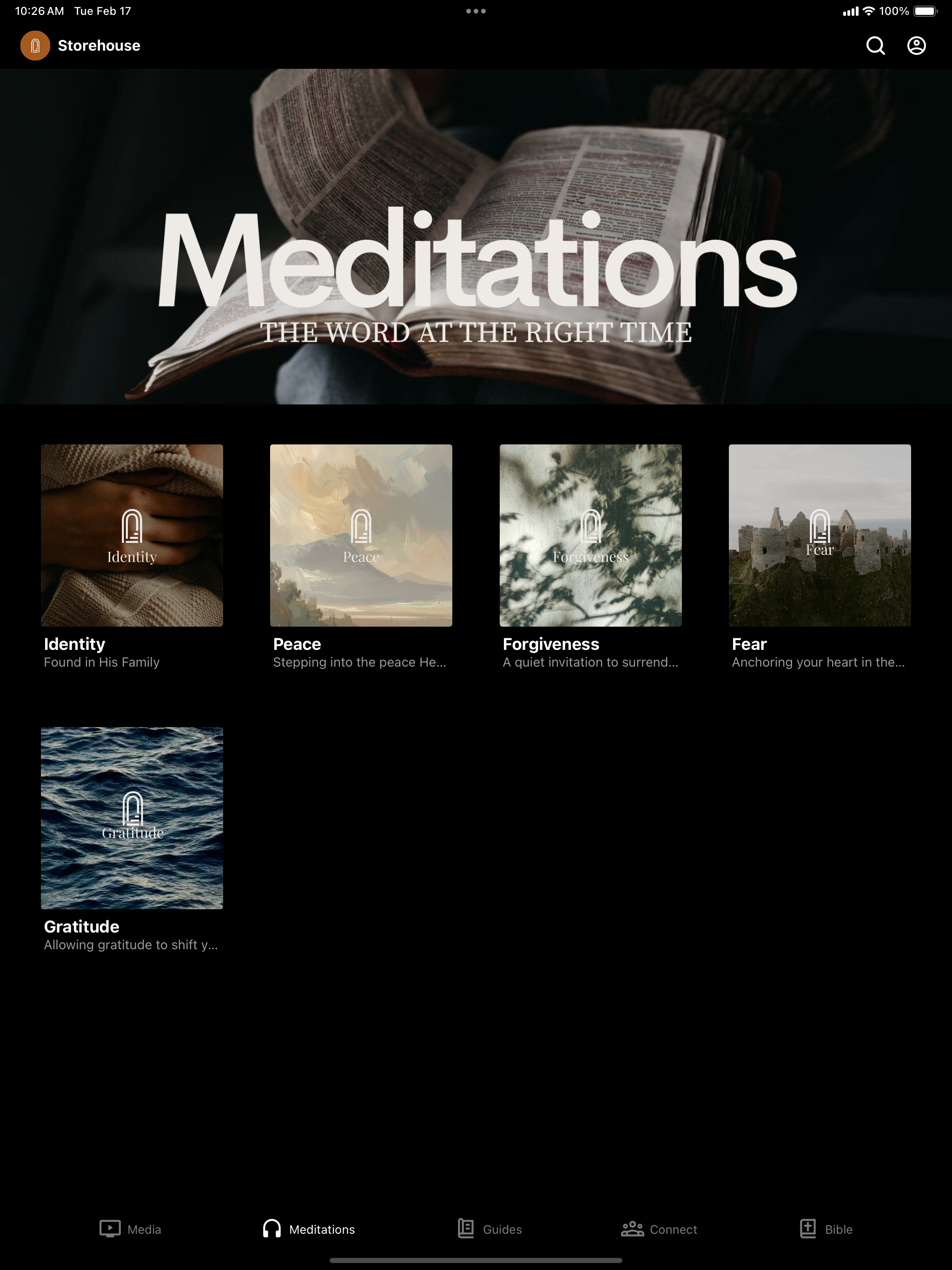 The Storehouse App
