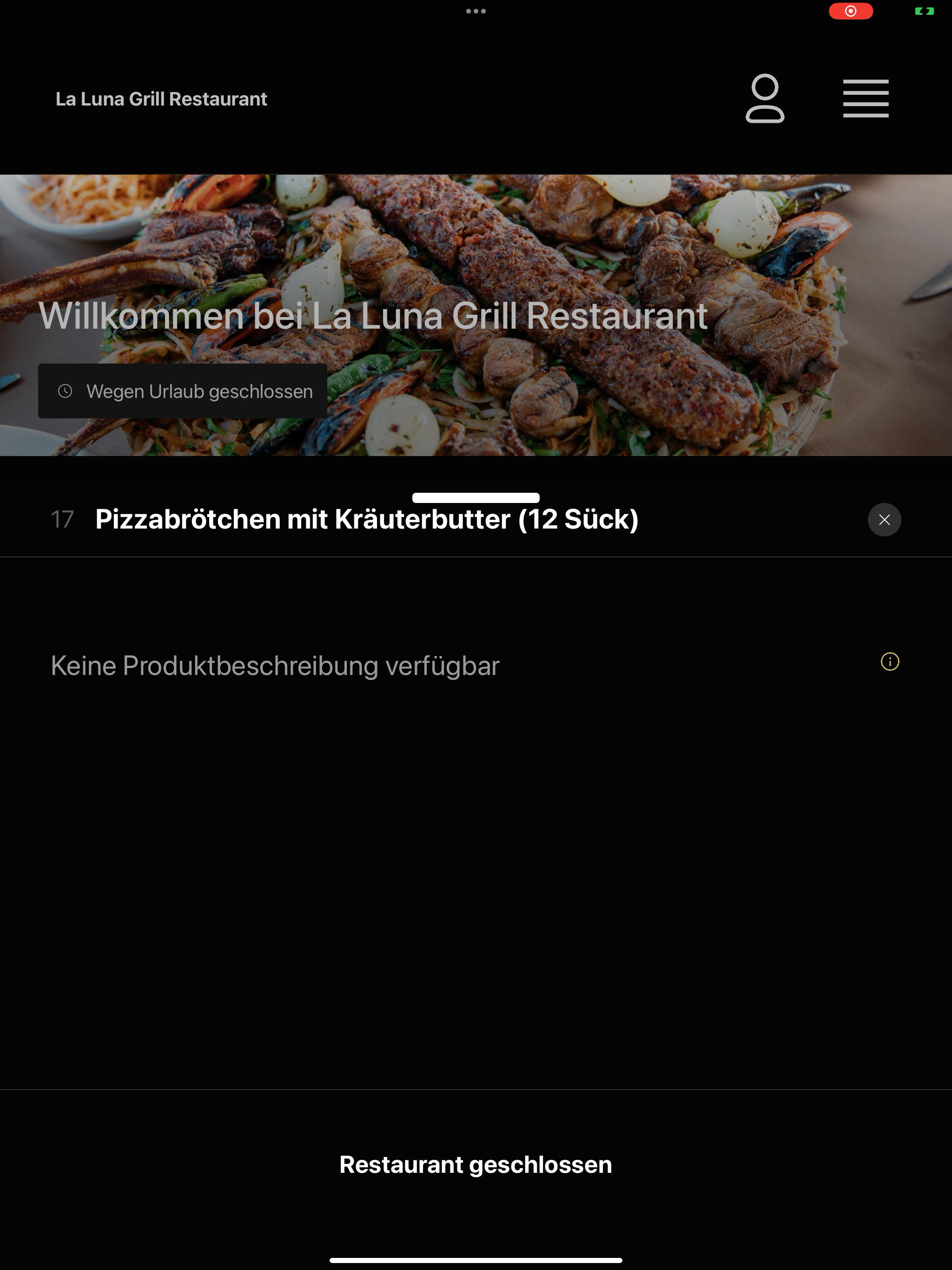 La Luna Grill Restaurant screenshot 16