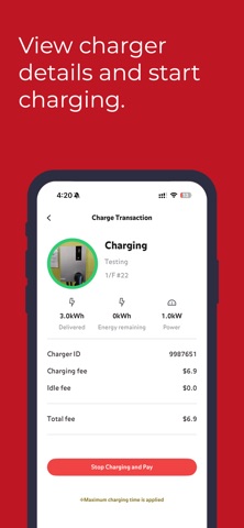 oneCHARGE - EV Charging Screenshot 2 of 3