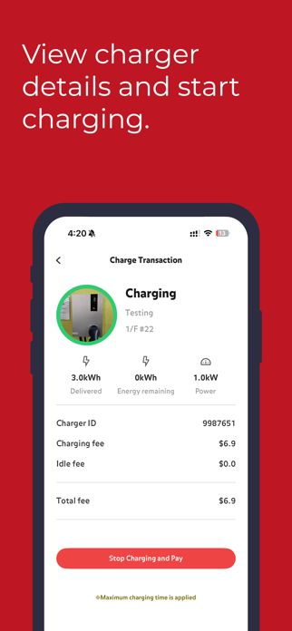 oneCHARGE - EV Charging Screenshot 2 of 3