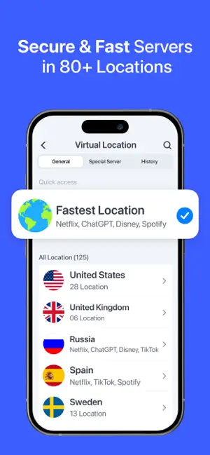 VPN for iPhone · screenshot 3