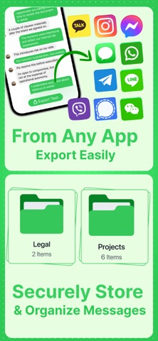 Text Message Export - ChatSave Screenshot 3 of 5