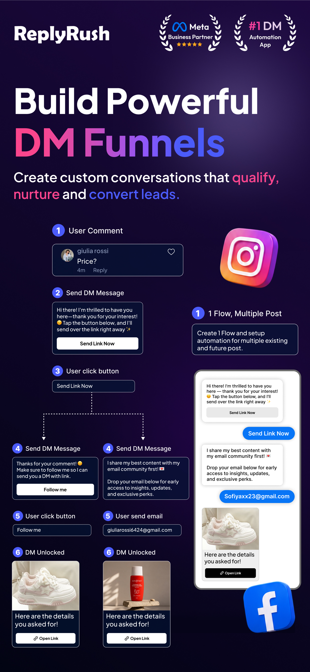 ReplyRush – DM Automation