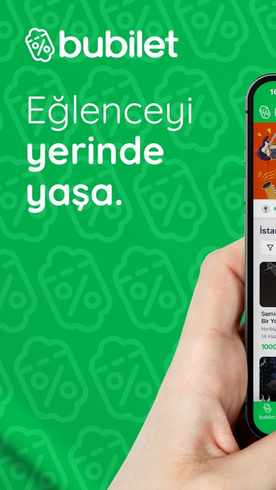 Bubilet: Konser & Tiyatro iPhone screenshot 1