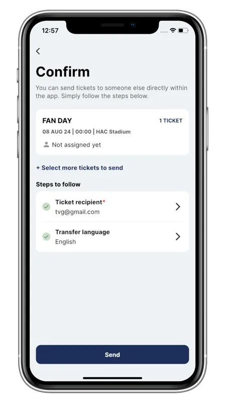 HAC Mobile Tickets screenshot 5 of 7