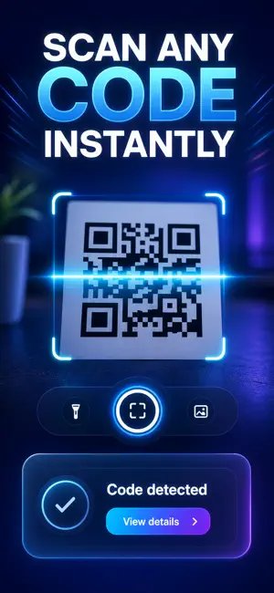 QR Scanner: Barcode & WiFi screenshot 2