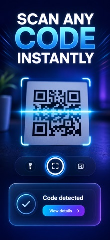 QR Scanner: Barcode & WiFi Screenshot 2 of 10