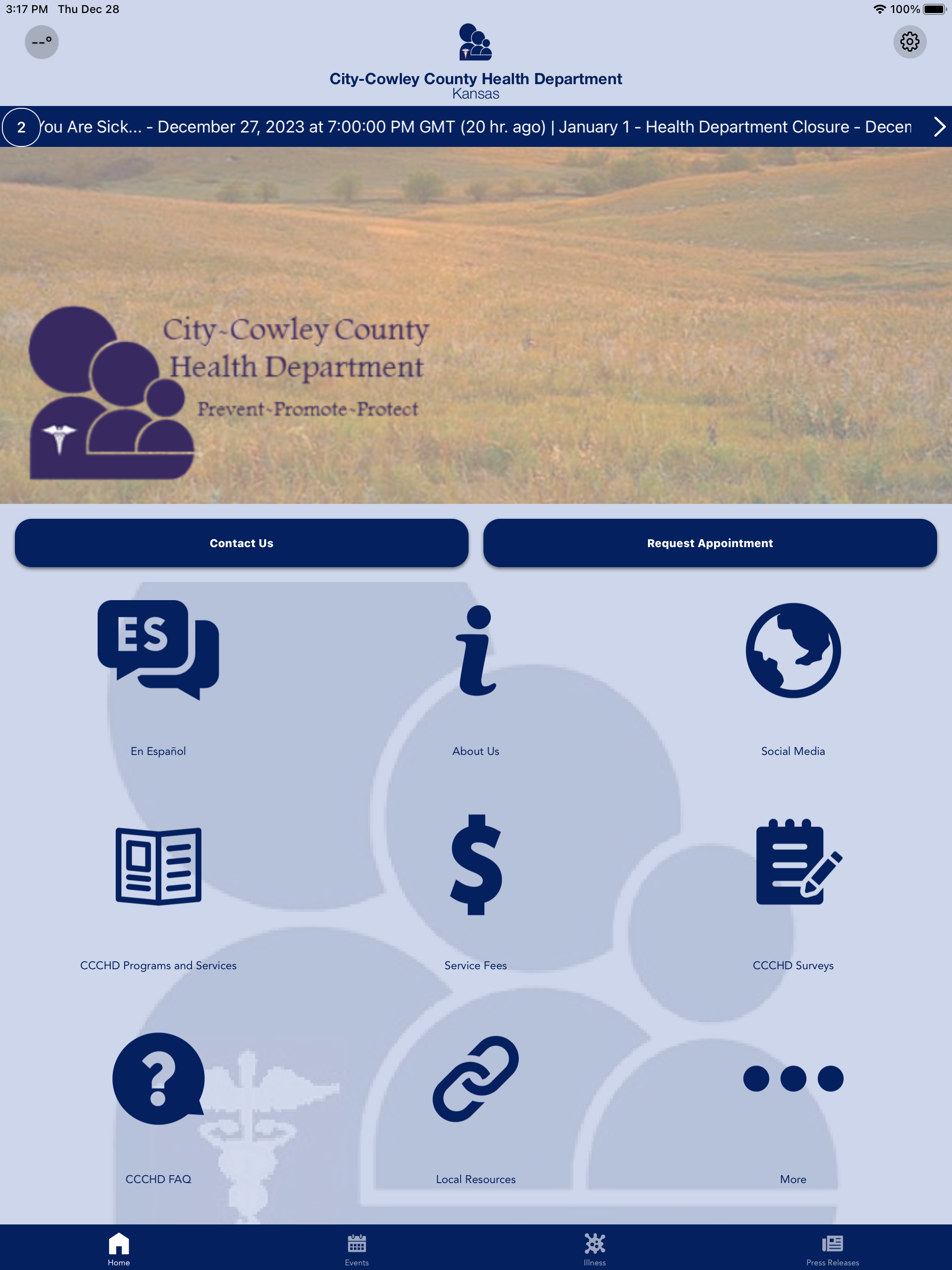 City-Cowley County Health Dept