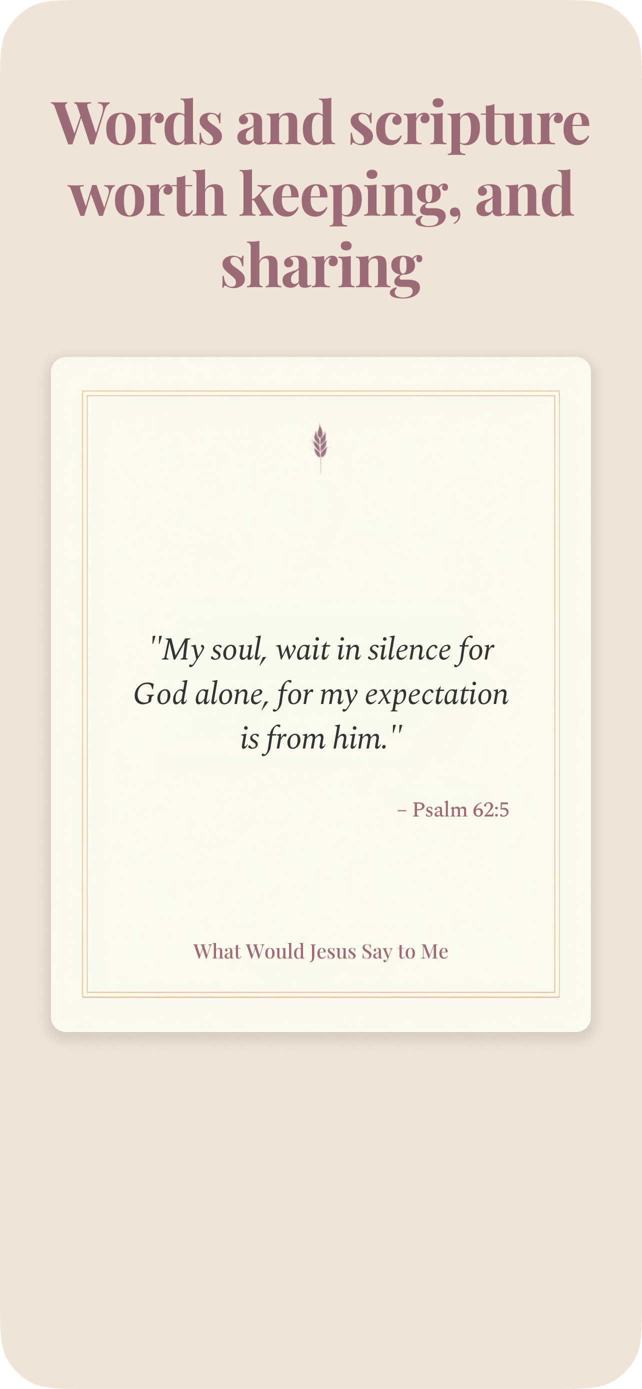 What Would Jesus Say to Me screenshot 3
