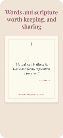 What Would Jesus Say to Me screenshot