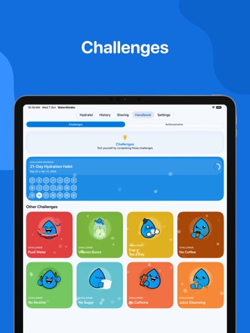 WaterMinder - צילום מסך iPad 8