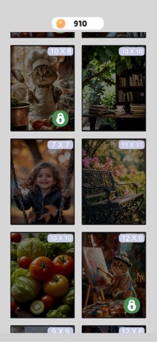 Puzzles Game Art Jigsaw iPhone screenshot