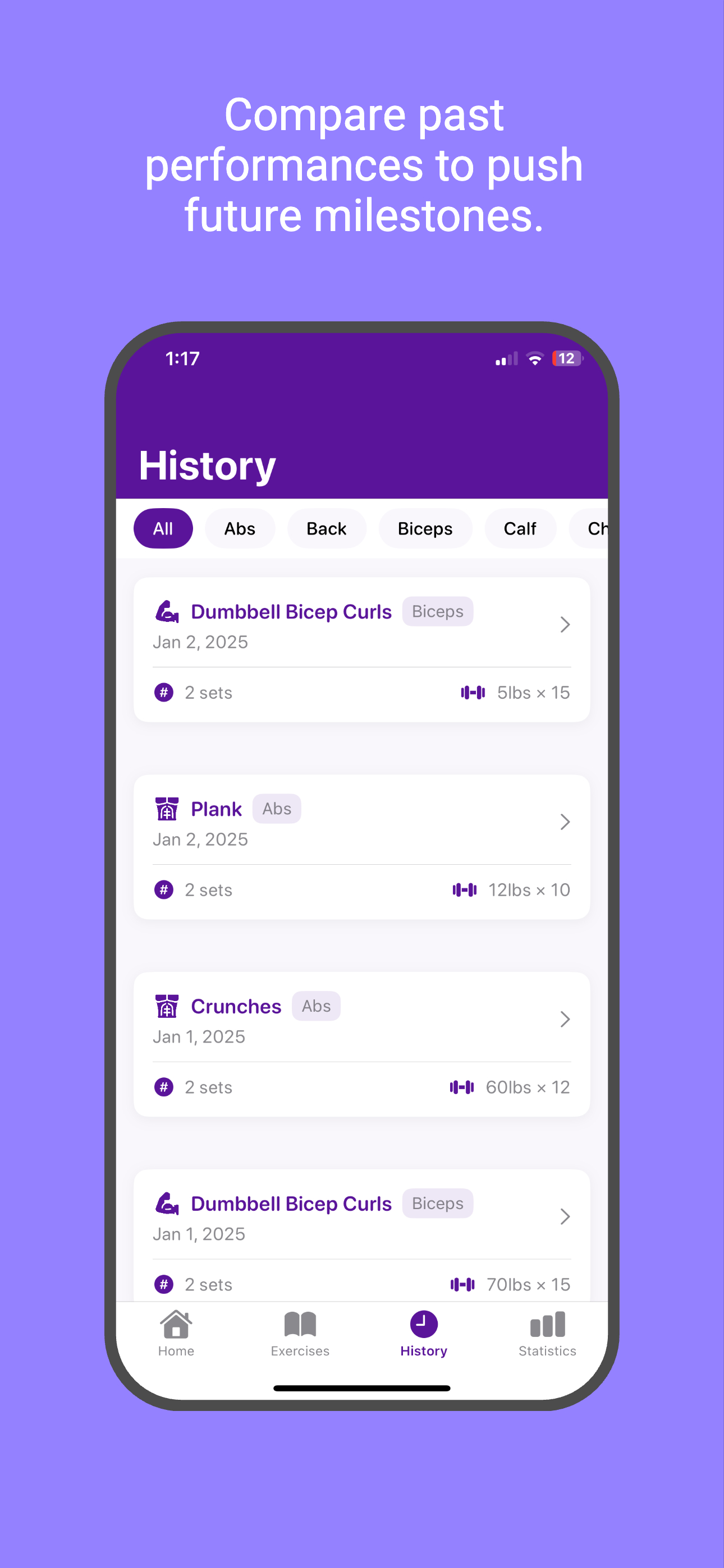GymTrack: Track your Progress