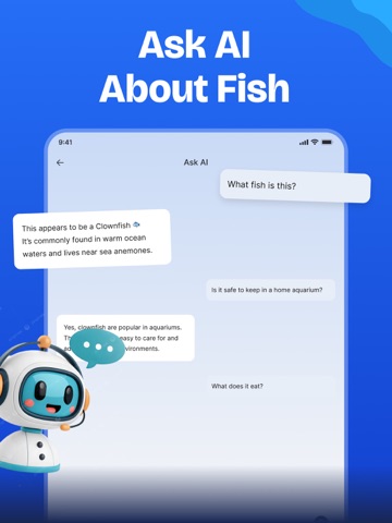 Fish Identifier : AI Scanner, iPad screenshot