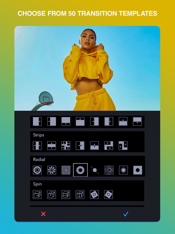 Hilights Video Editor Maker iPad screenshot 6 - Photo & Video app