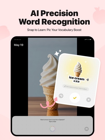 ScanWords:Snap Translate&Learn iPad screenshot