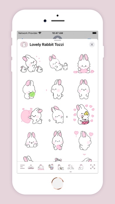 Lovely Rabbit Tozzi Animated screenshot
