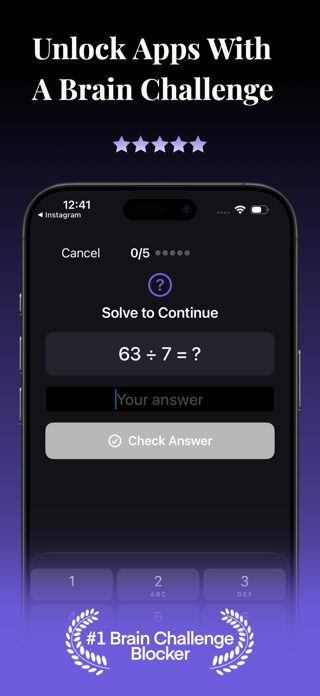 MindGate: Focus App Blocker Screenshot 1 of 5