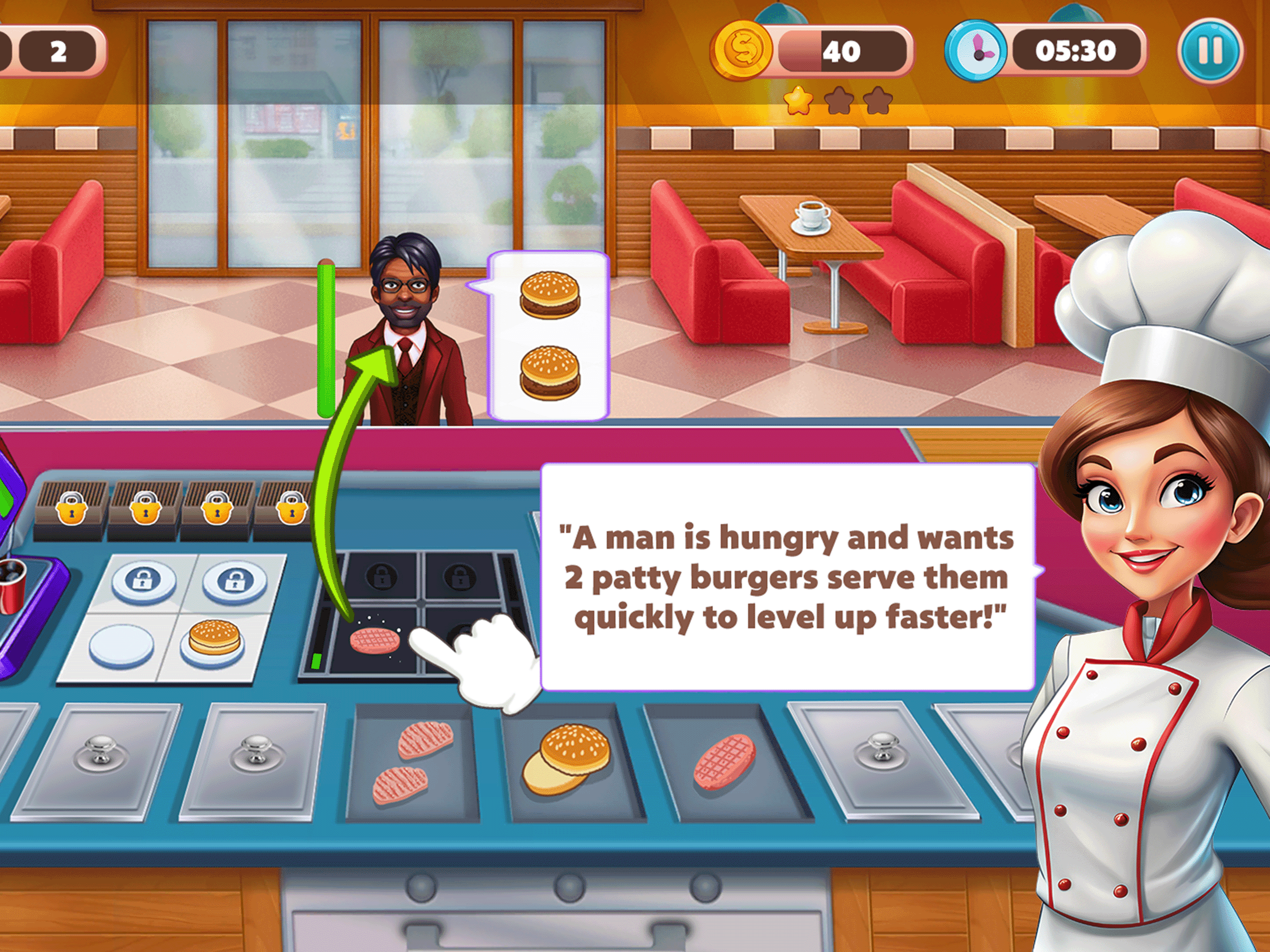 Idle Cooking Restaurant Game