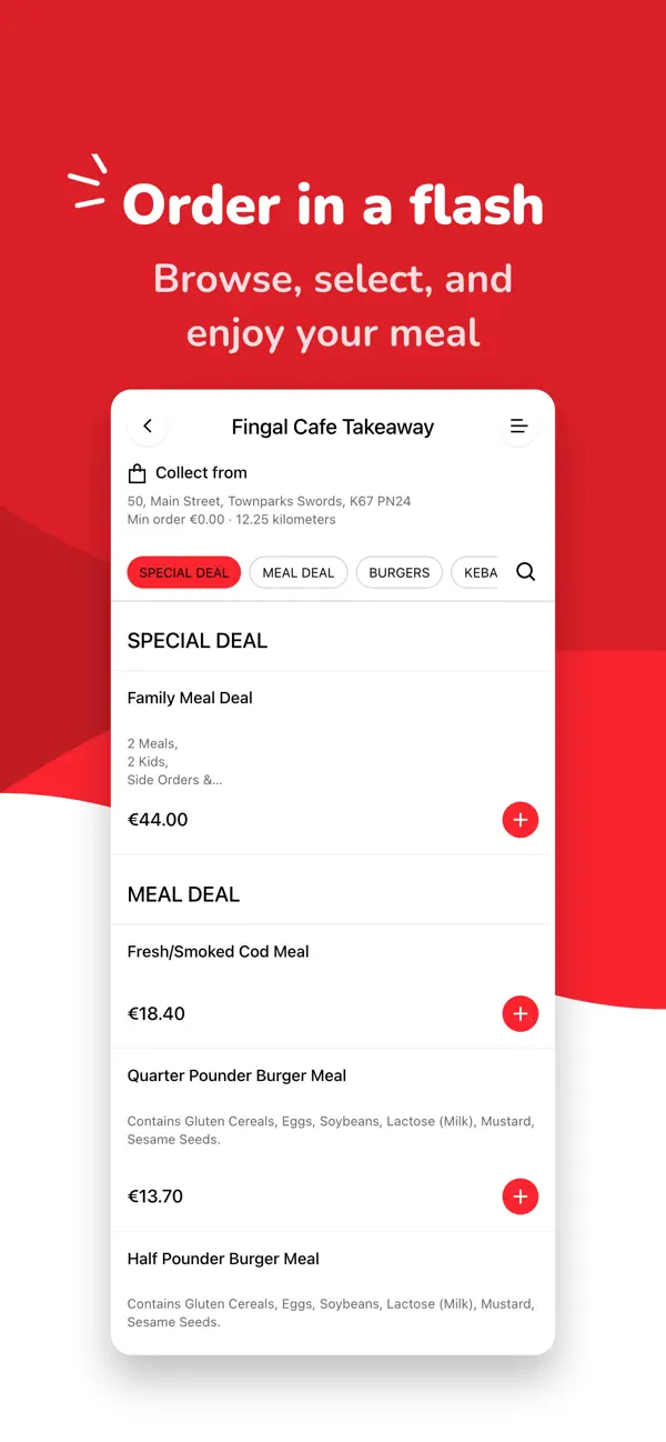 Screenshot #2 pour Fingal Cafe Takeaway