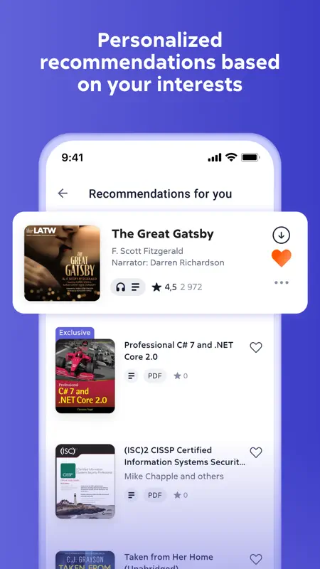 Litres: Books and audiobooks screenshot 8 of 9