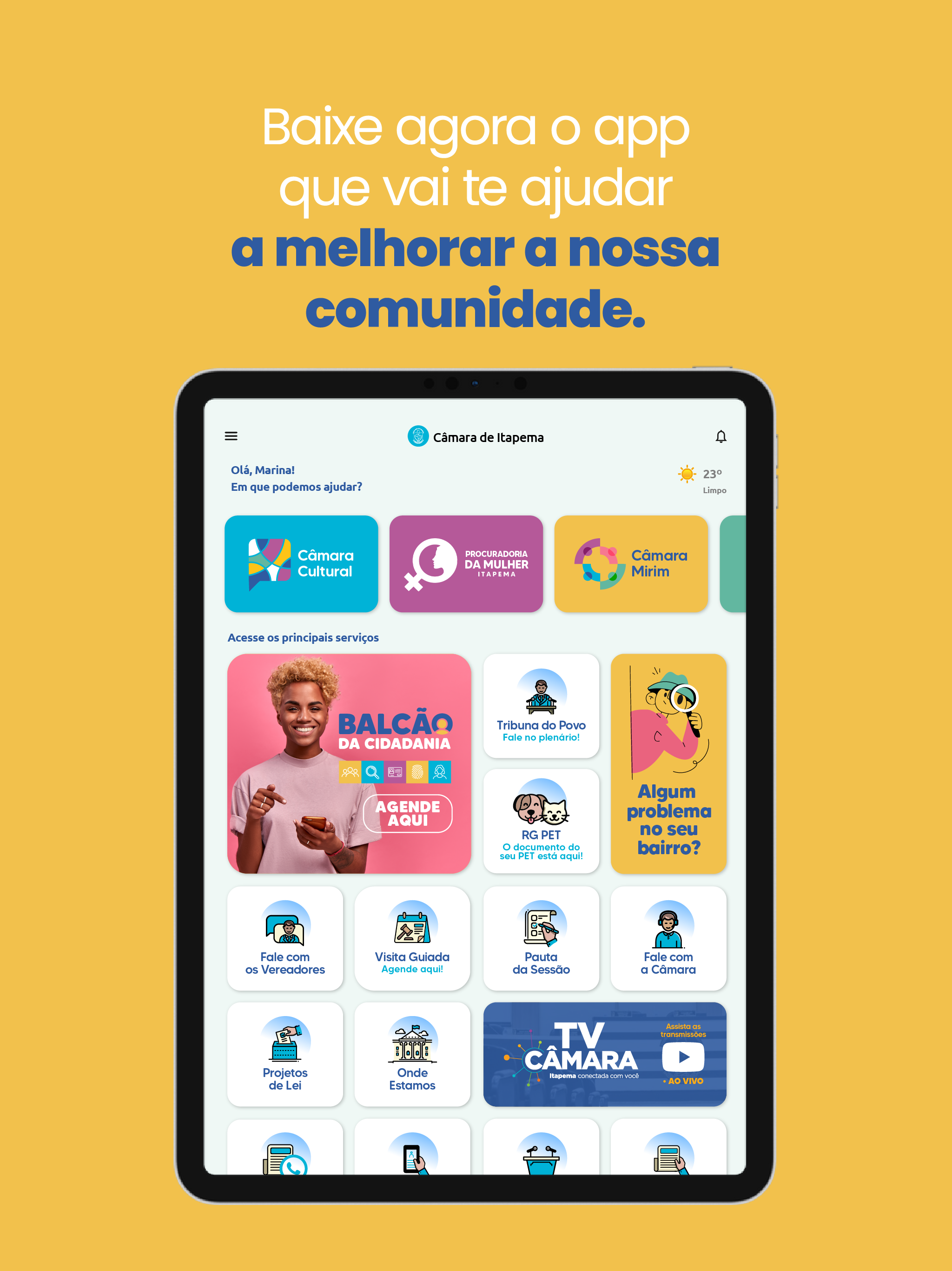 Câmara de Itapema screenshot 5