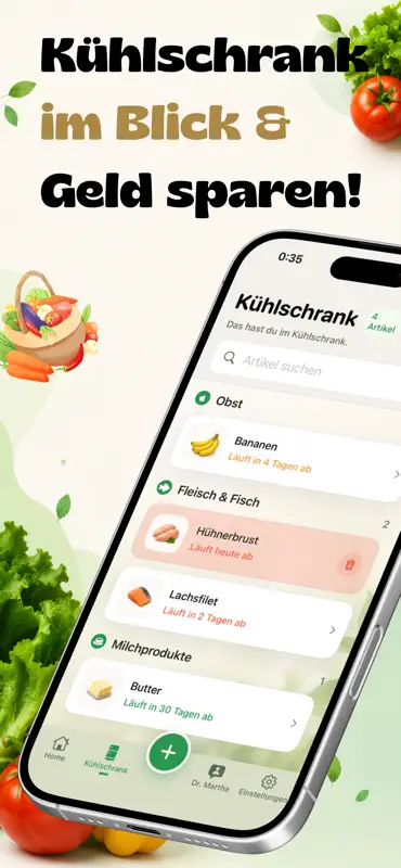 Nodi: Kühlschrank Tracker screenshot 1 of 4