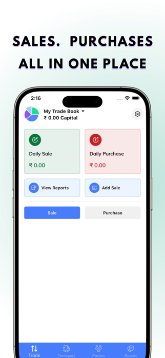 Trade Tracker - Account Book Screenshot 3 of 4